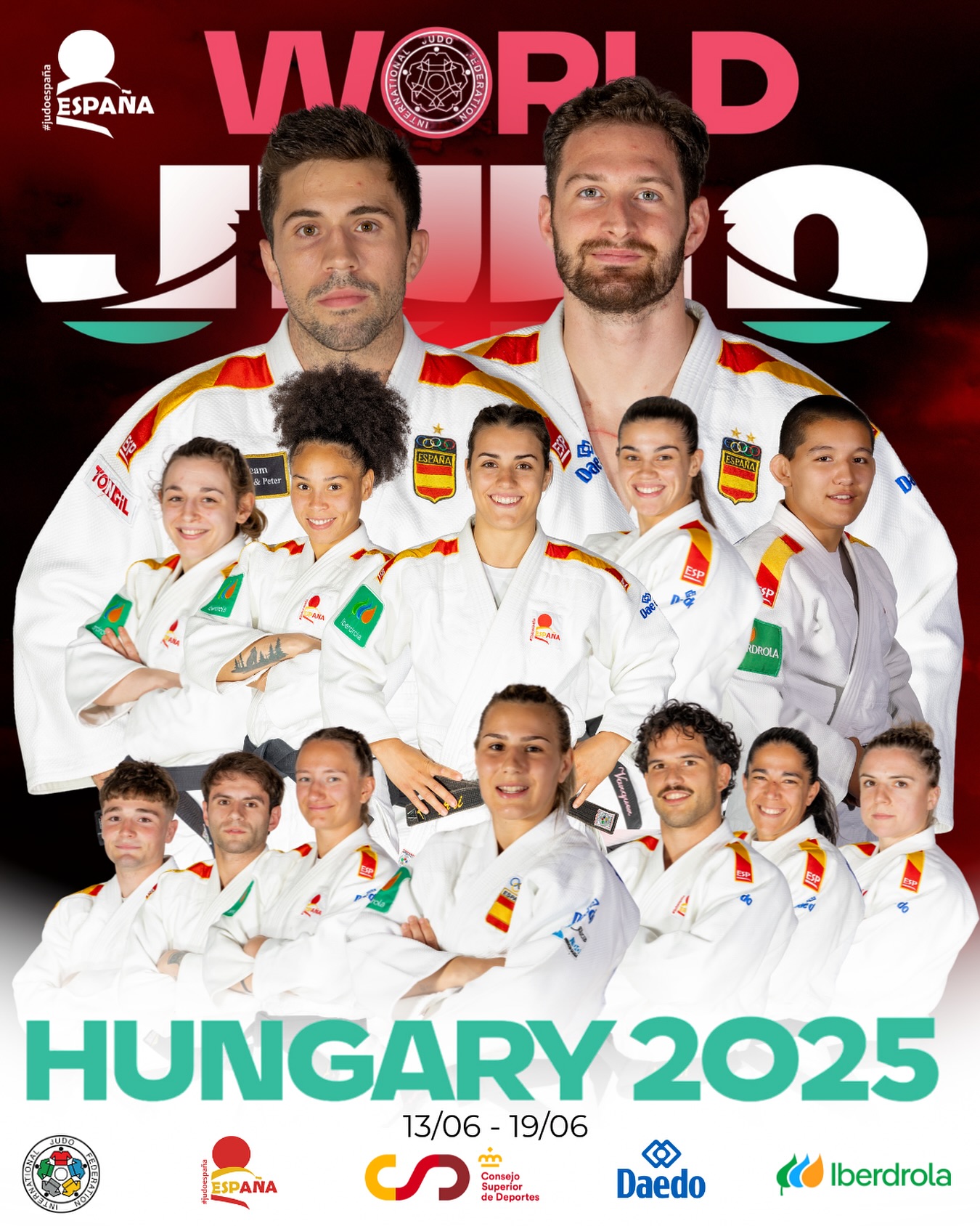 5º PUESTO PARA ARIANE TORO EN EL CAMPEONATO DEL MUNDO DE JUDO ABSOLUTO. Budapest 14-06-25